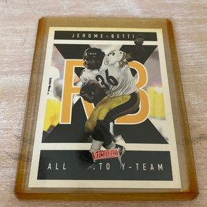 Jerome Bettis Pittsburg Steelers RB 1999 Upper Deck Card